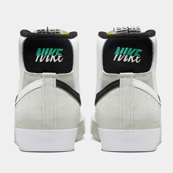 Blazer Mid 77' Split Sneakers - White & Black - Picture 8 of 14